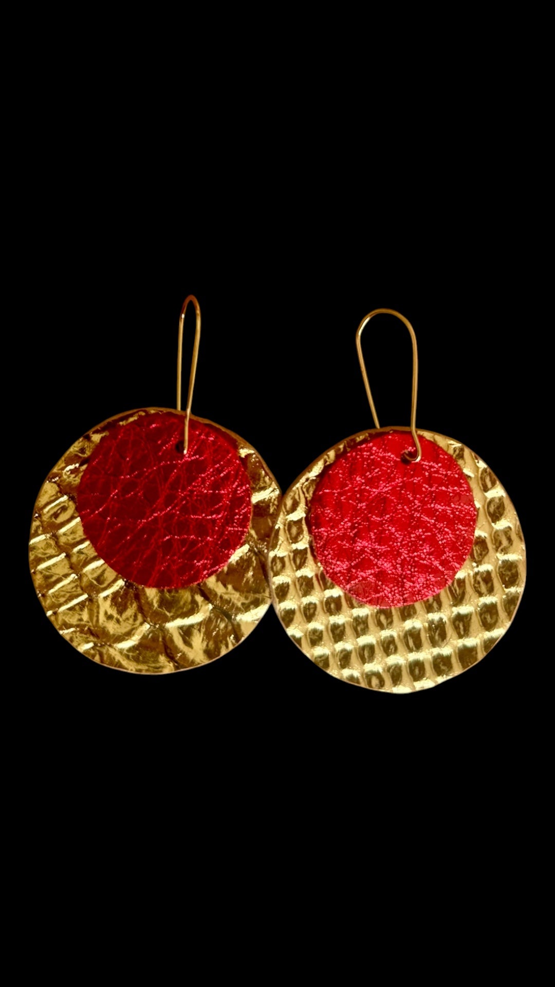 Gold/Red Bigger Circles