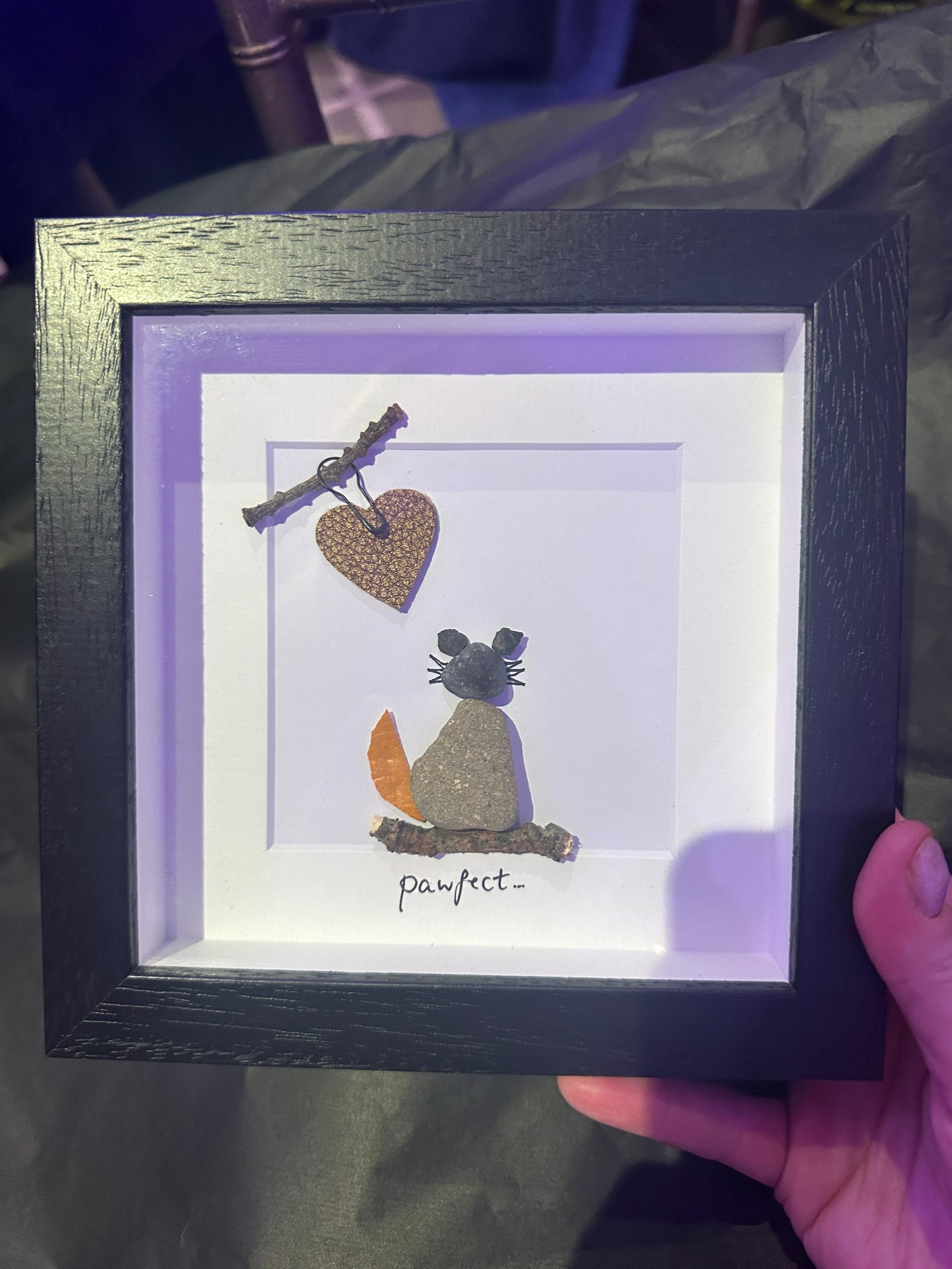 Pawfect Pup Pebble Frame