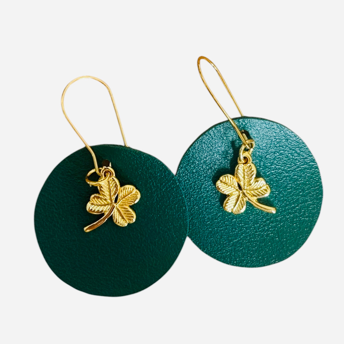 Metallic Green Circles!