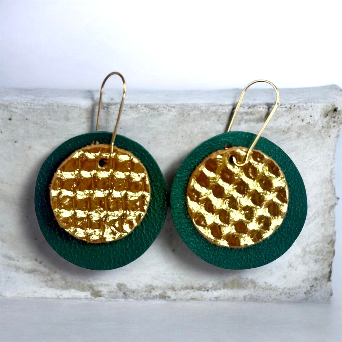 Green & Gold Circles