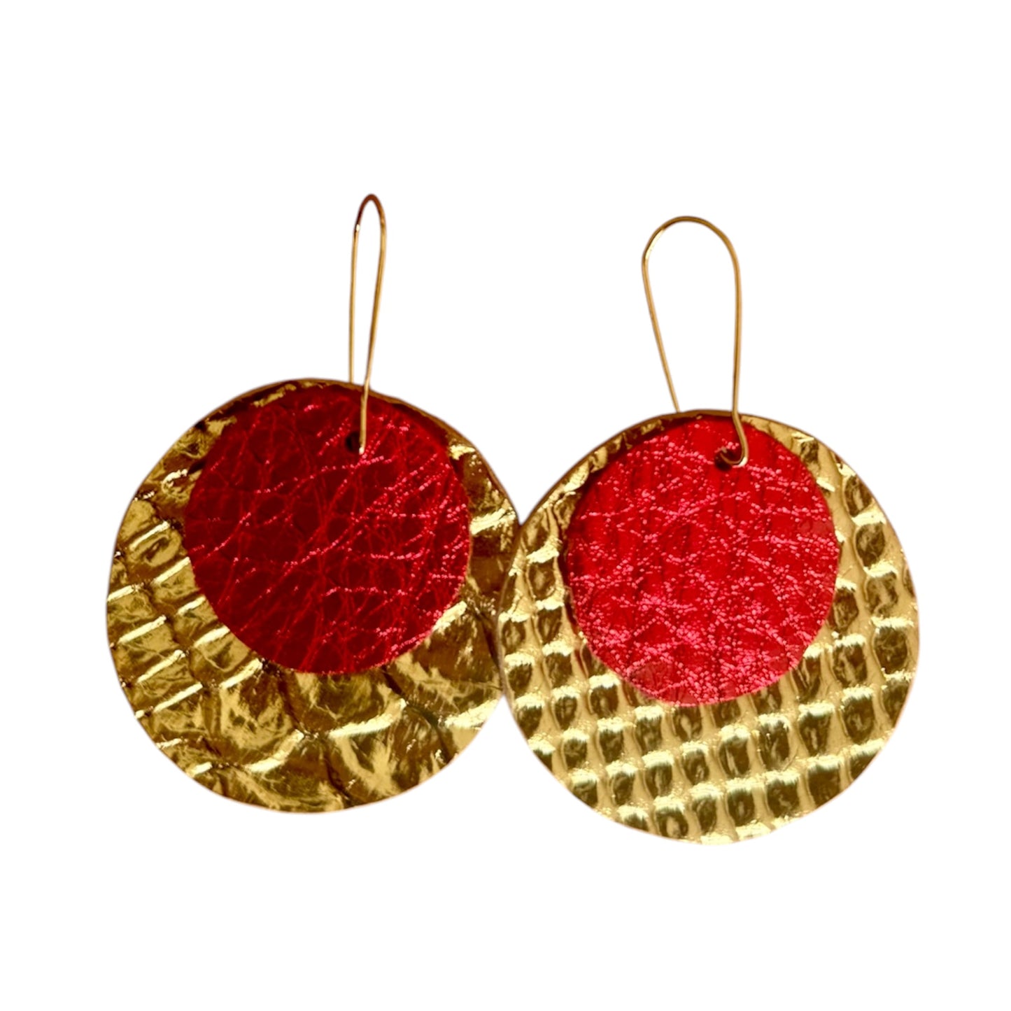 Gold/Red Bigger Circles