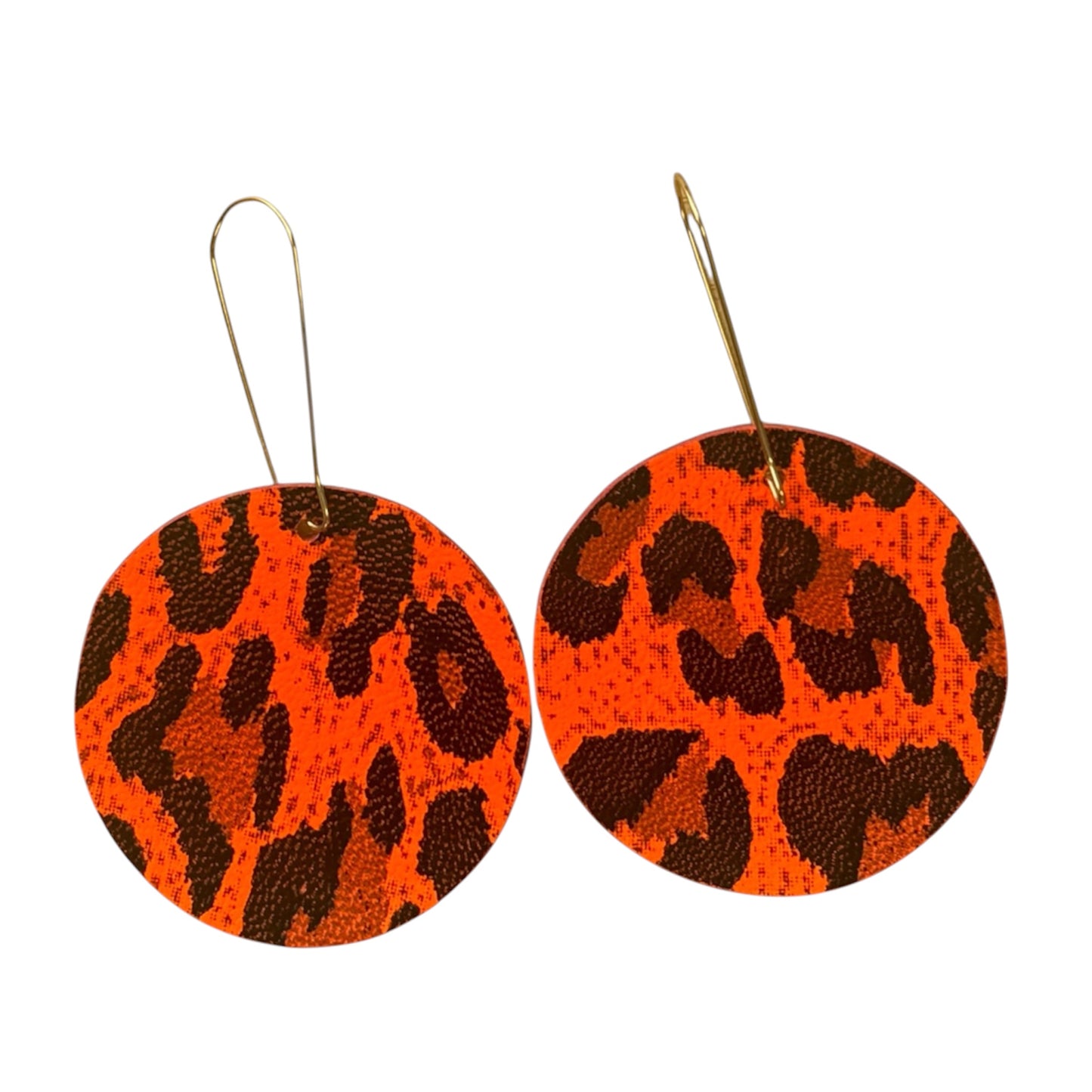 Wild Burnt Orange Circles