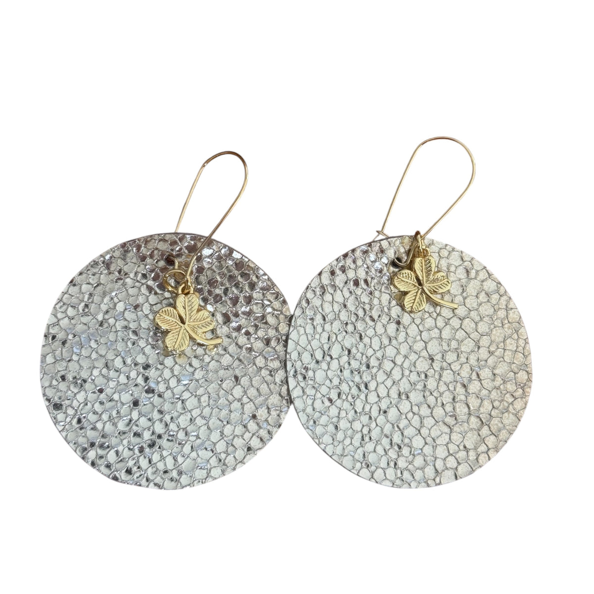 Pale Gold Charm Circles