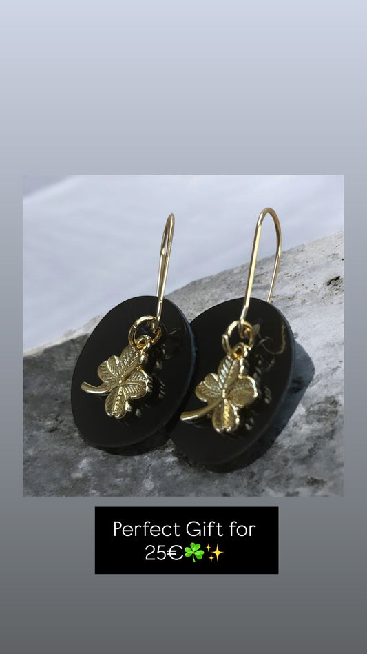 Black Patent Charms!