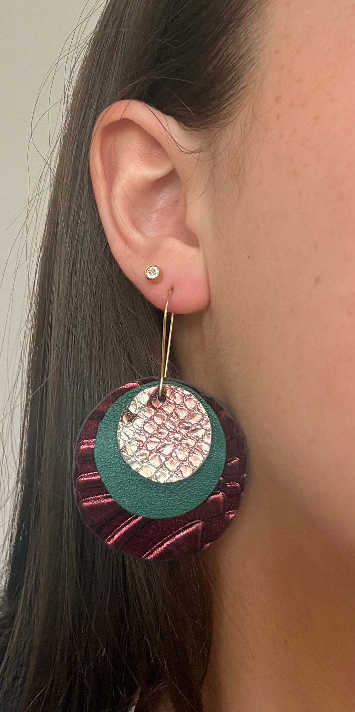 Metallic Combo Circles