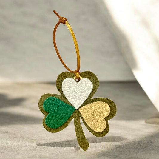 Shamrock Luggage Tag