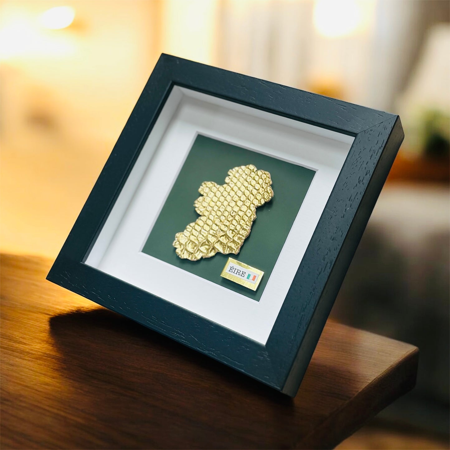 ÉIRE Metallic Gold Map