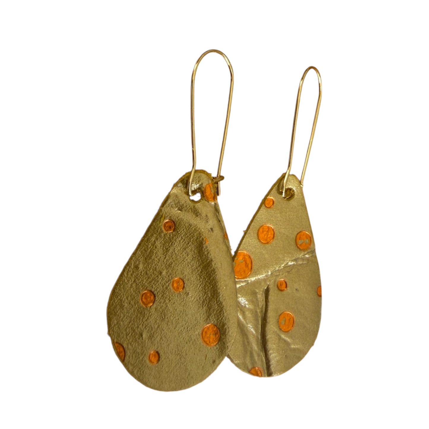 Gold Polka Dot Drops!