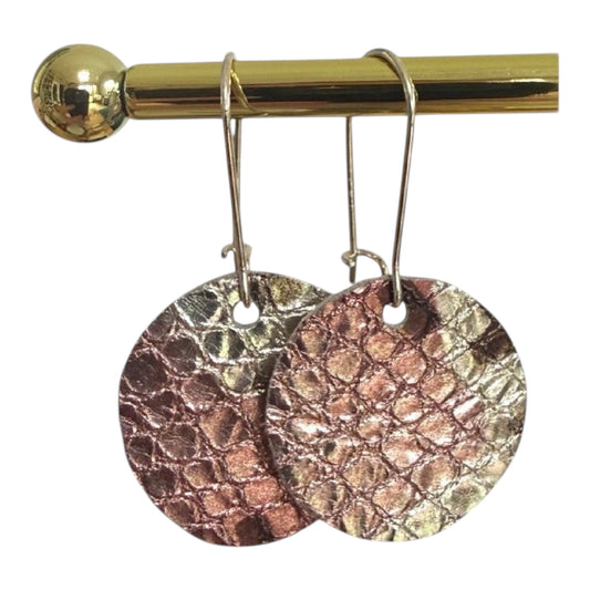 Snakeskin Blush Discs