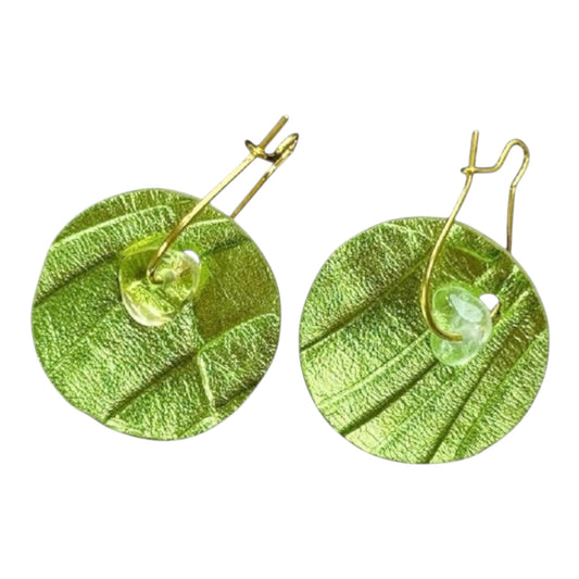 Green Metallic Discs