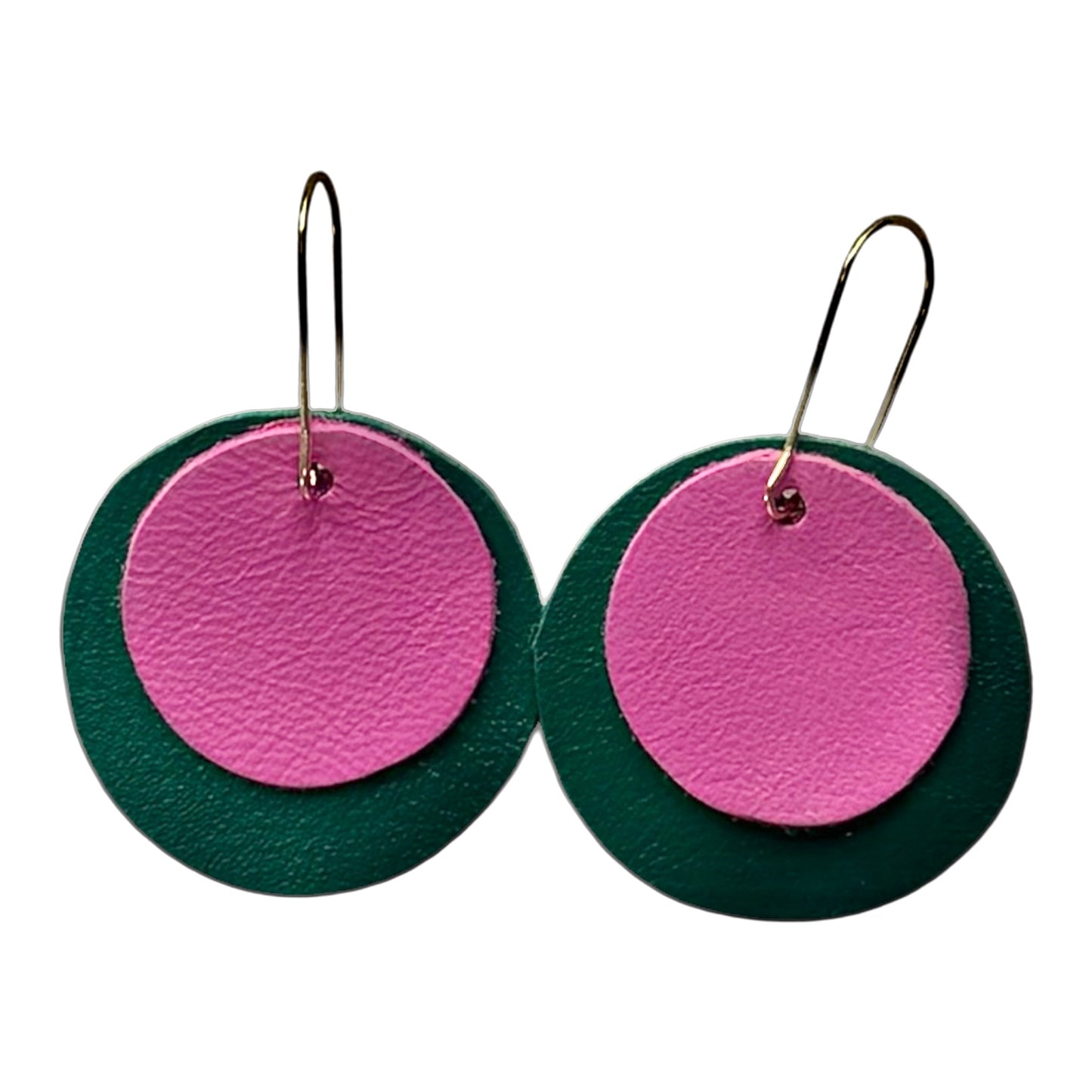 Green & Pink combo circles