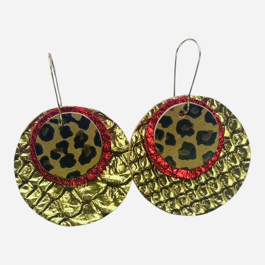 Gold/Red Bigger Circles