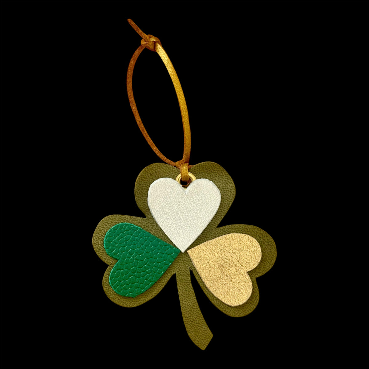 Shamrock Luggage Tag
